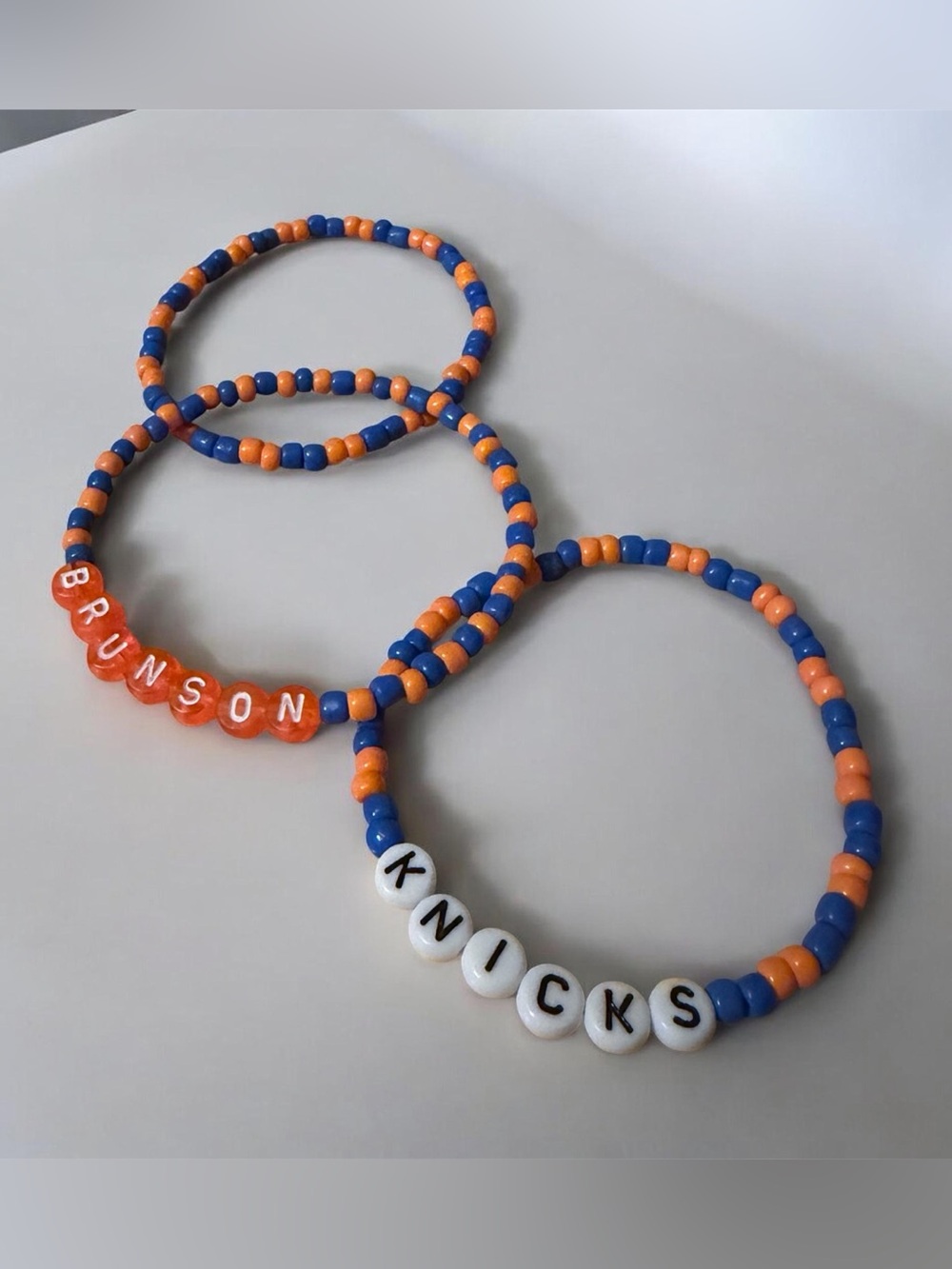 Jenny’s Handmade Custom KNICKS Bracelets